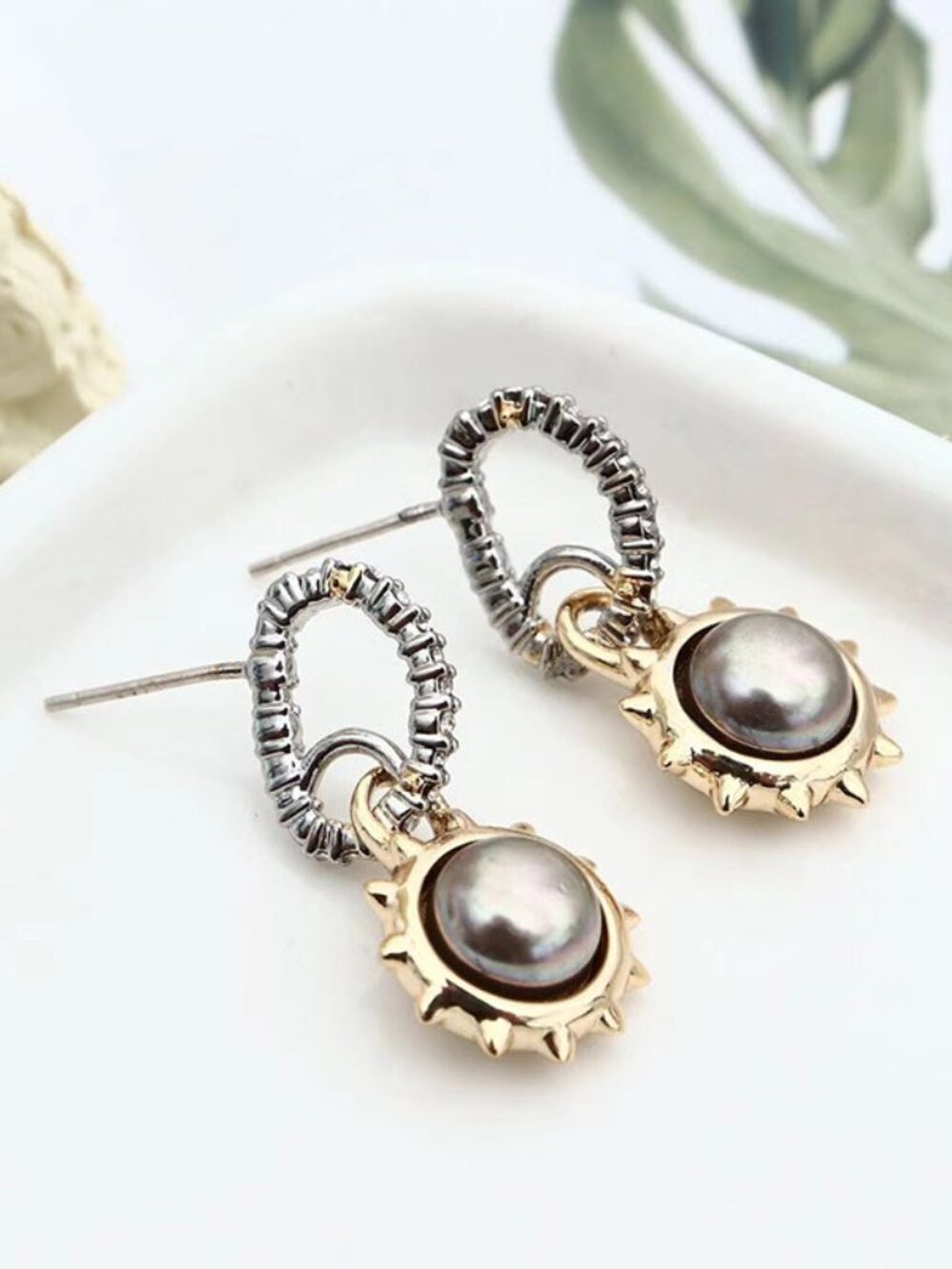 Alexis Bittar Sunflower Stud Earrings - Picture 2 of 5
